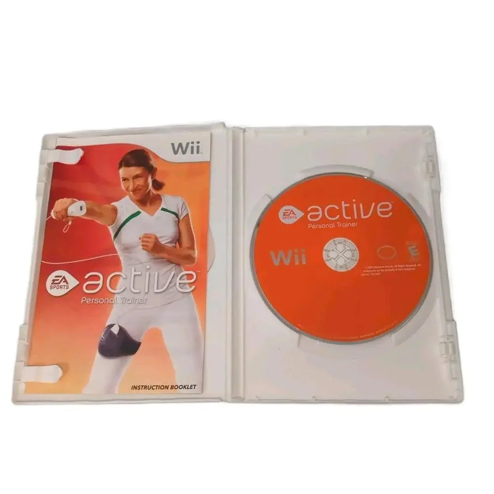 Active Personal Trainer (Nintendo Wii)‎ Exercise Fitness Game + Manual - CIB